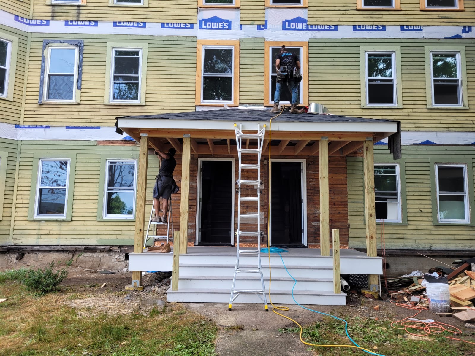 porch construction